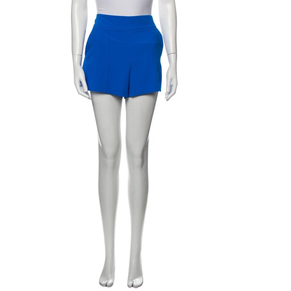 Alice + Olivia Royal Blue High-Waist Shorts